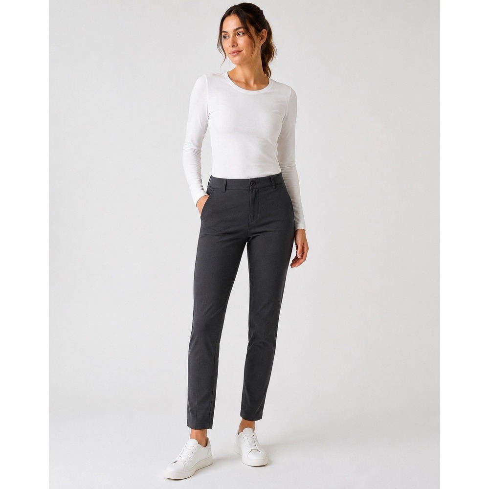 Lululemon On The Move Pants Women's Size 2 Charcoal Gray
